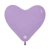 B2B GLOBO LATEX CORAZON FASHION LILA