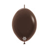 B2B GLOBO LATEX LINK-O-LOON® FASHION CHOCOLATE