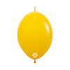 B2B GLOBO LATEX LINK-O-LOON® FASHION AMARILLO MIEL