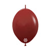 B2B GLOBO LATEX LINK-O-LOON® FASHION MERLOT
