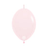 B2B GLOBO LATEX LINK-O-LOON® PASTEL MATE ROSADO