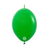 B2B GLOBO LATEX LINK-O-LOON® FASHION VERDE TREBOL