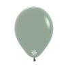 B2B GLOBO LATEX REDONDO PASTEL DUSK VERDE LAUREL