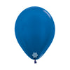 B2B GLOBO LATEX REDONDO METAL AZUL