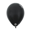 B2B GLOBO LATEX REDONDO METAL NEGRO