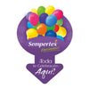 STICKER PUBLICITARIO VITRINA - 25X35