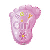 B2B GLOBO METALIZADO BABY GIRL FOOT