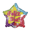 B2B GLOBO METALIZADO FELIZ DIA MULTICOLOR