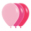 B2B GLOBO LATEX REDONDO FASHION SURTIDO ROSA SILVESTRE